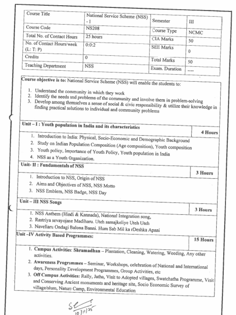 Nss | PDF