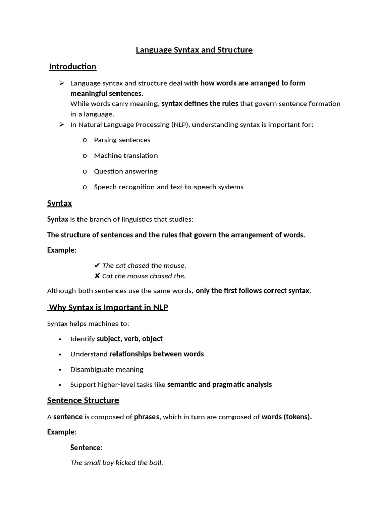 UNIT-1.2 | PDF | Phrase | Syntax