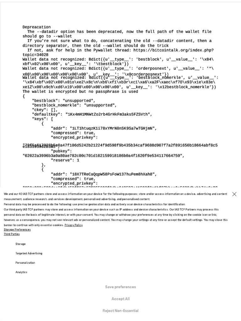 Deprecated --datadir Option Guide | PDF