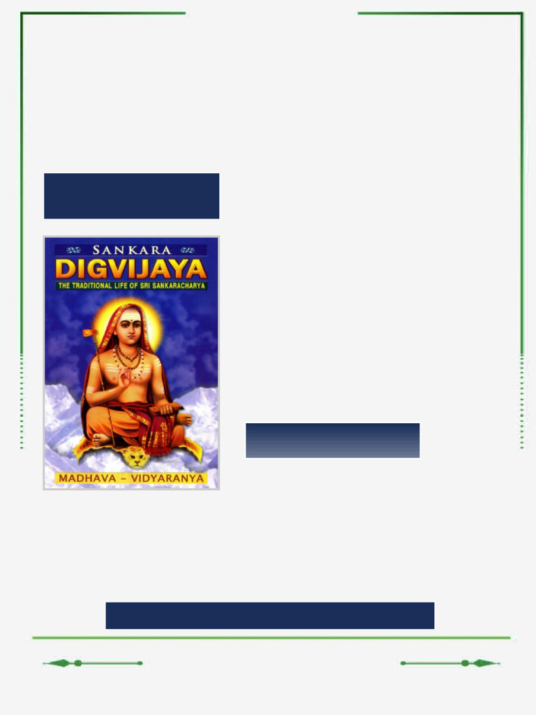 Shankara digvijaya the traditional life of Shankaracharya Madhavacharya ...