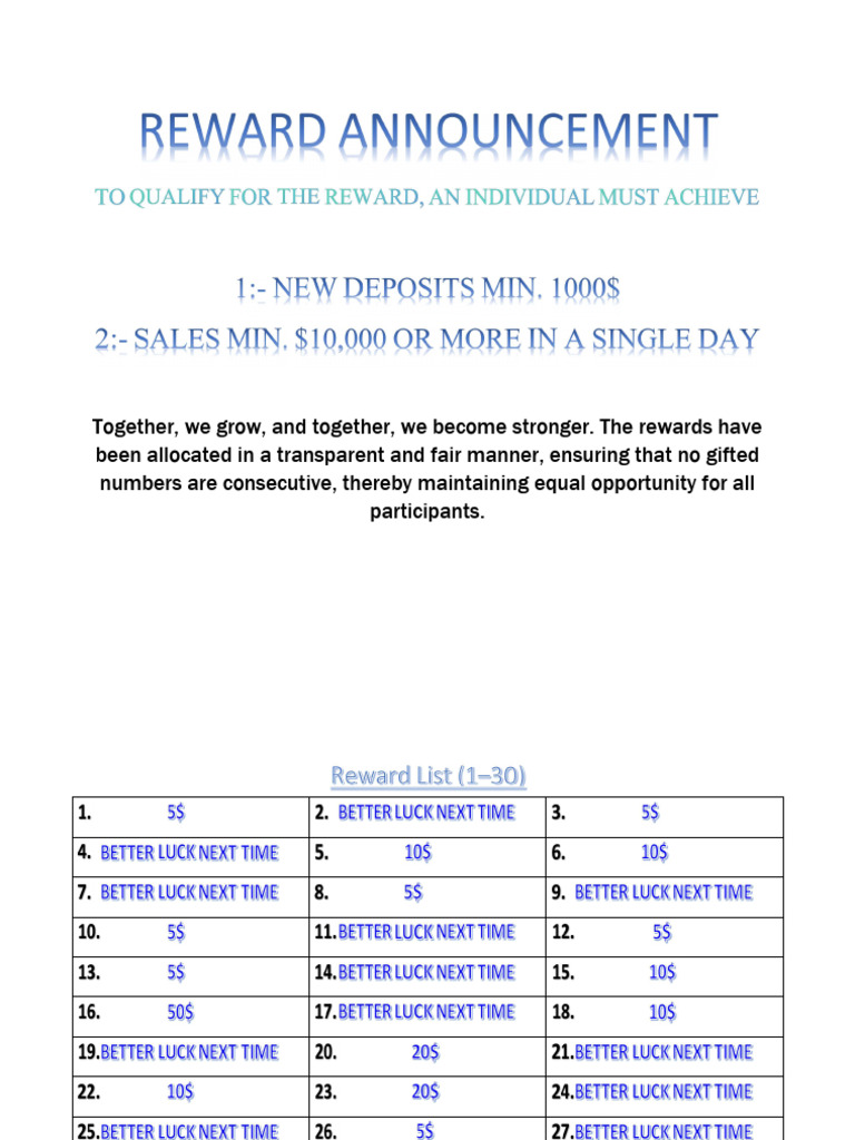Fair Reward Allocation for Participants | PDF