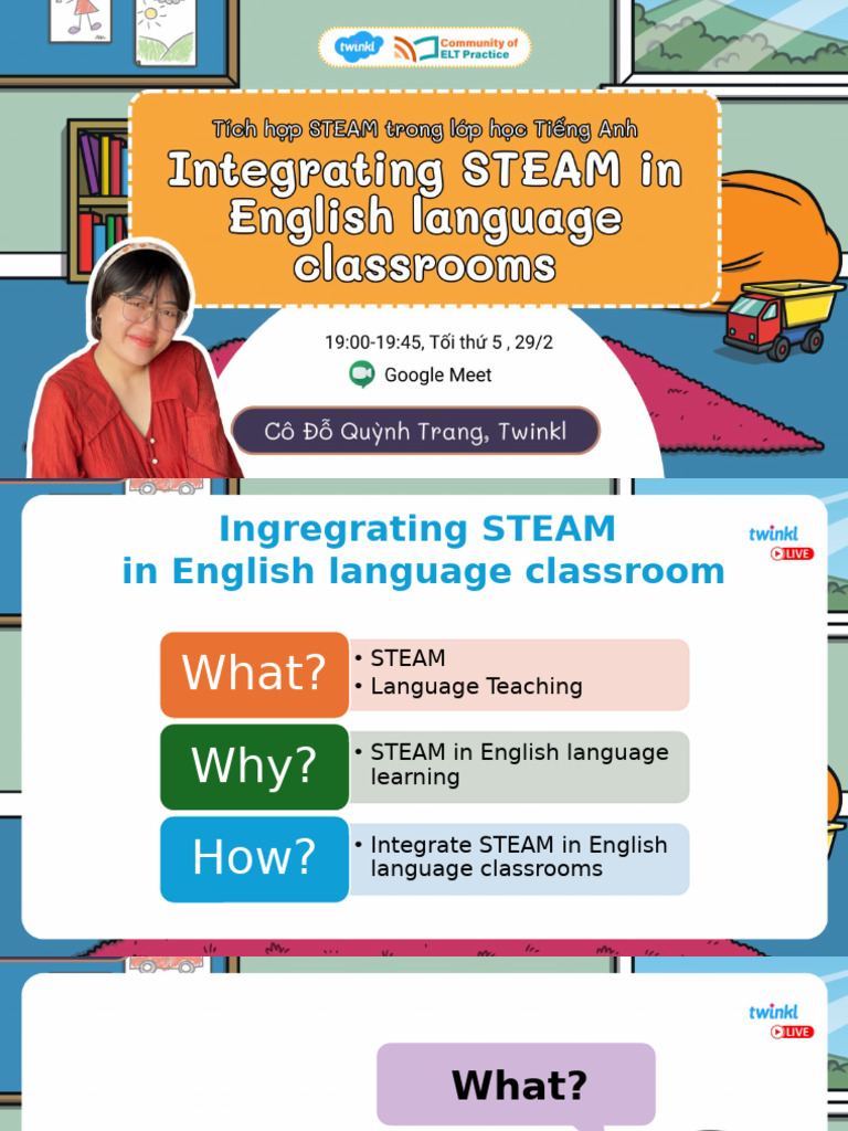 Integrating STEAM in English Classrooms | PDF | English Language | Learning