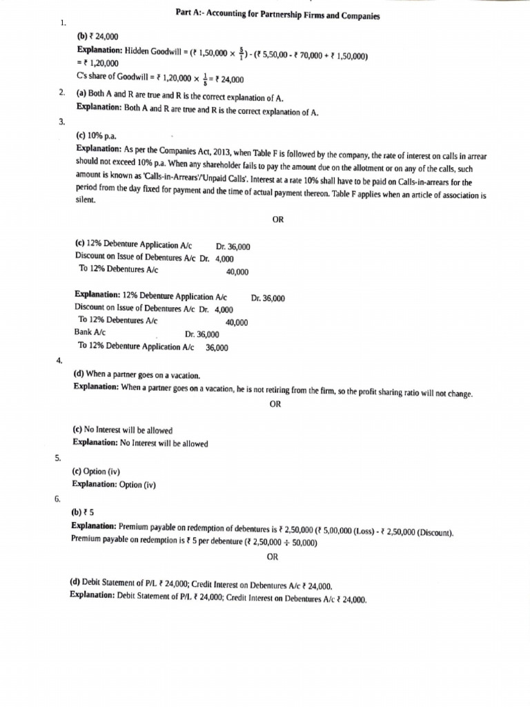 Accounting Principles and Goodwill Analysis | PDF | Goodwill ...