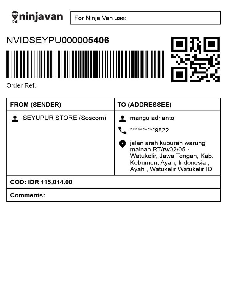 Orderan 16 Pcs Belum Update | PDF