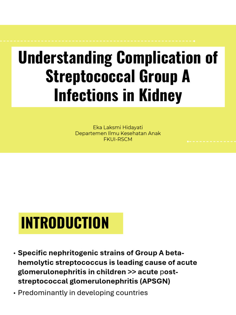 Complications of Group A Strep Infections | PDF | Streptococcus ...