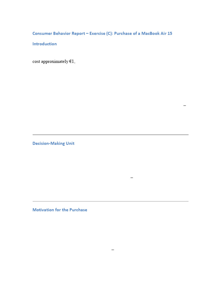 Consumer Behavior Report Sweety Mendonce | PDF | Consumer Behaviour ...
