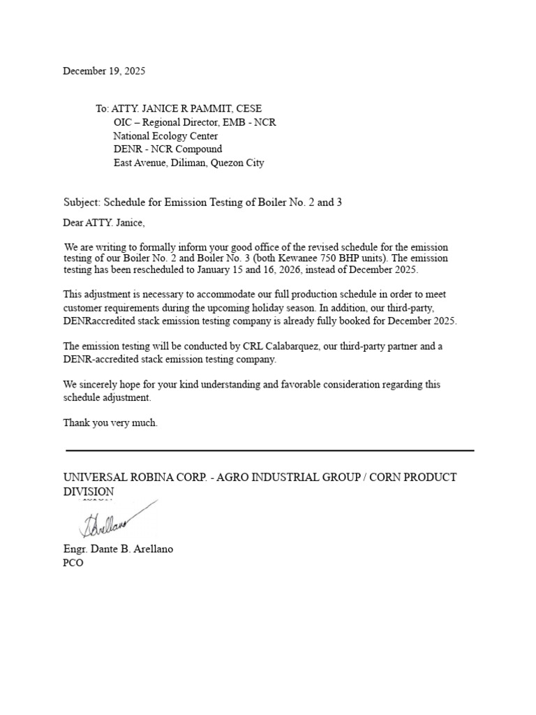 Letter | PDF