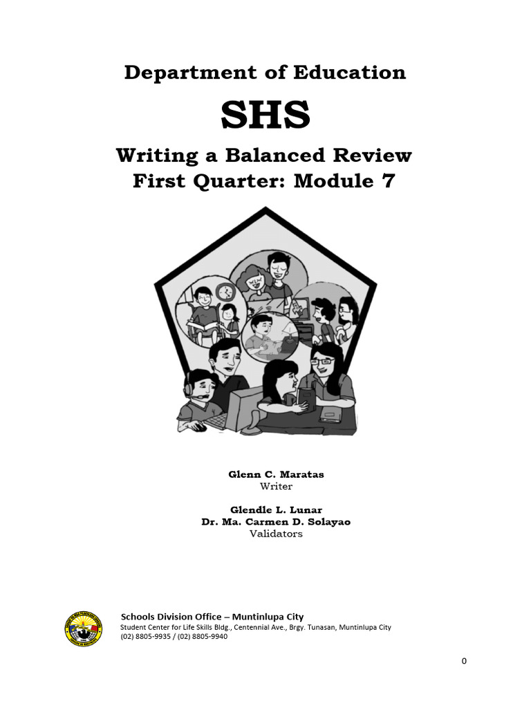 English Eapp Module 7 | PDF | Philippines | Books