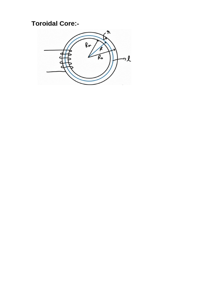 Understanding Toroidal Core Concepts | PDF