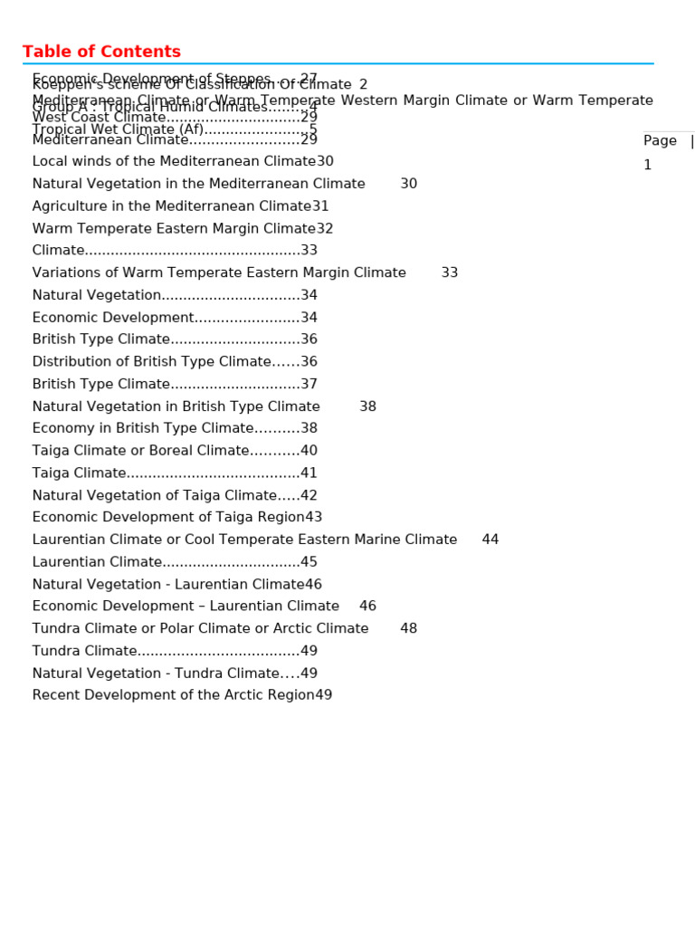 Koeppen Climate Classification Overview | PDF | Rain | Monsoon