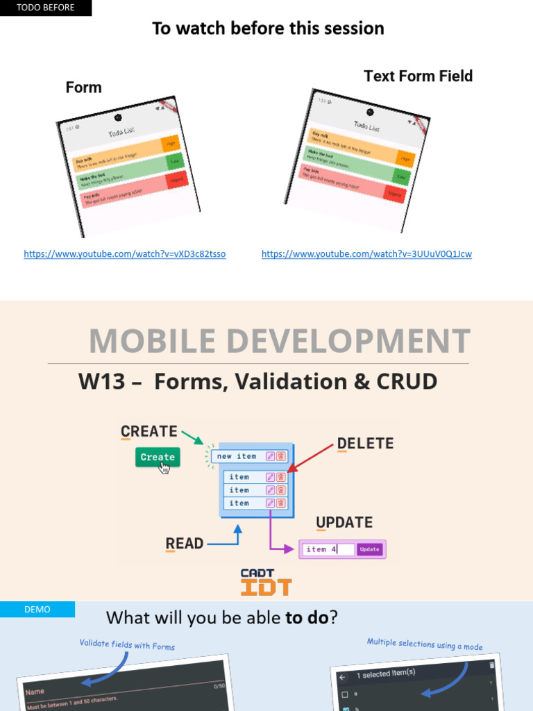 Flutter Forms and Validation Guide | PDF | Computing | Software