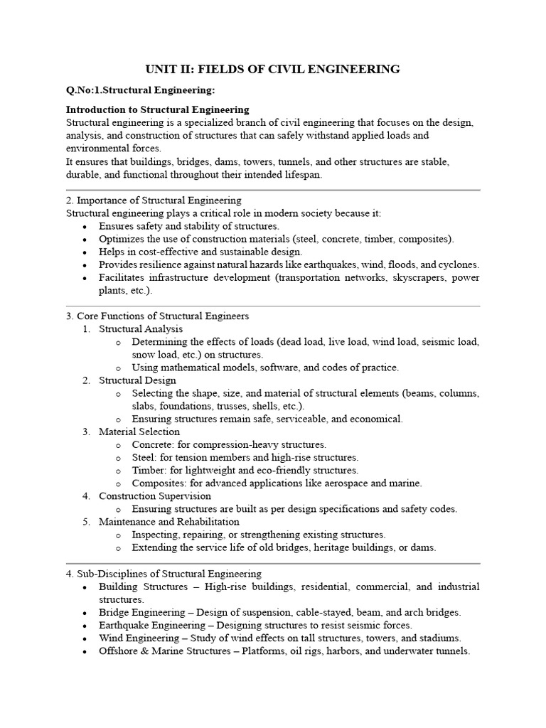 UNIT II | PDF | Geotechnical Engineering | Seismology