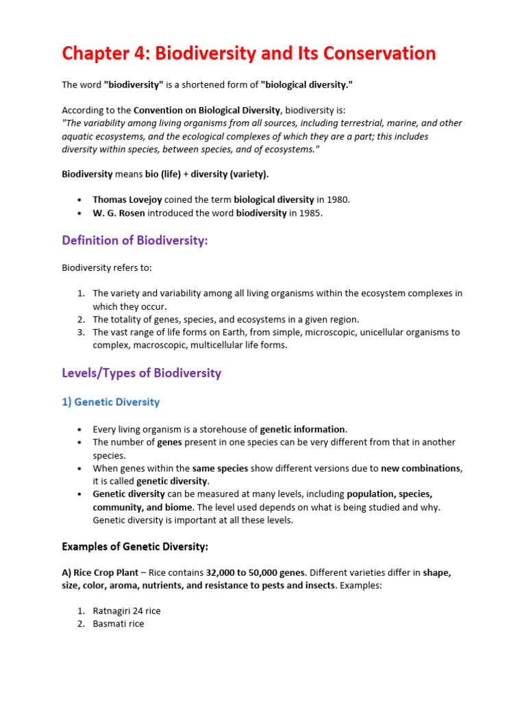 pdf&rendition=1-4 | PDF | Biodiversity | Conservation Biology