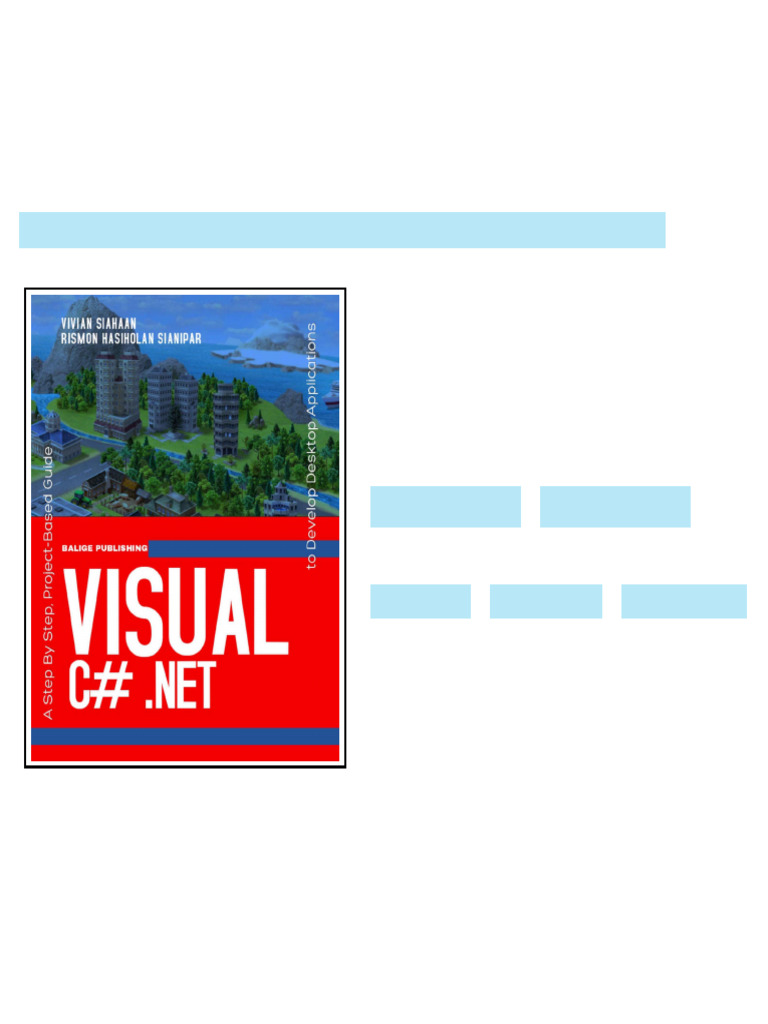 VISUAL Csharp NET A Step By Step online pdf | PDF