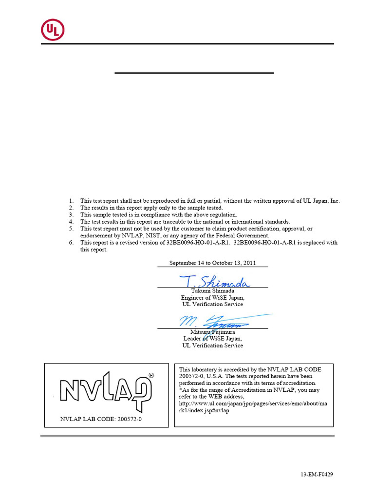 Test Report DTS 1566050 | PDF | Radio Wave | Computer Engineering