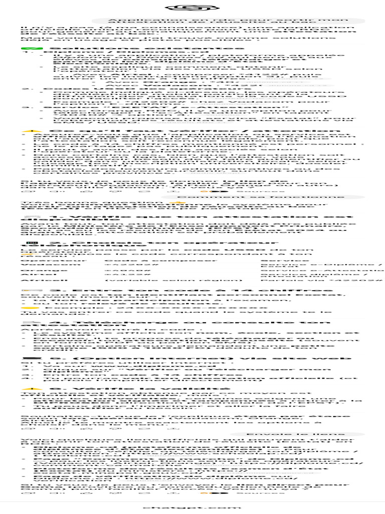 Attestation Bac RDC | PDF