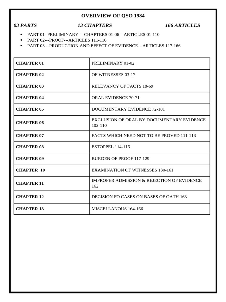 Overview of Qso 1984 | PDF