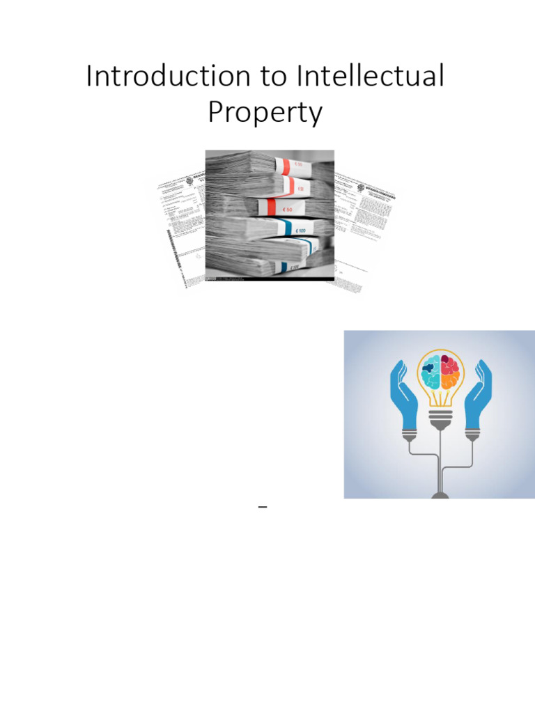 Understanding Intellectual Property Basics | PDF | Intellectual ...