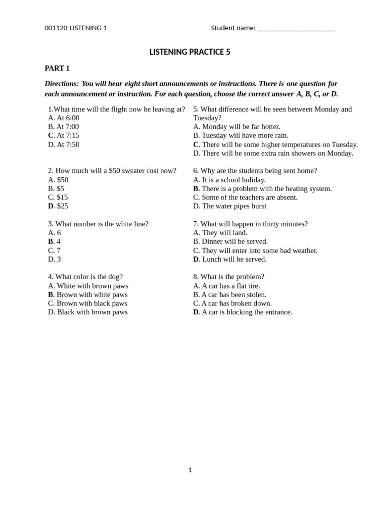 Listening Practice for Tourists | PDF | Chess Theory | Chess