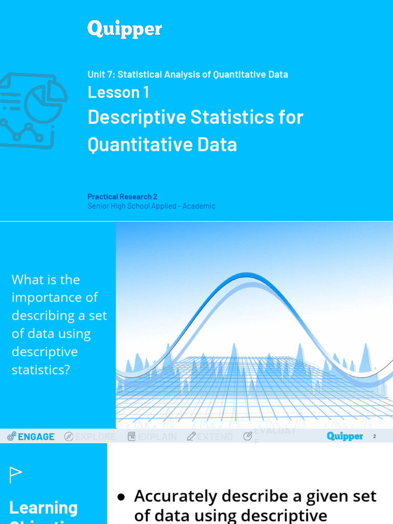 Descriptive Statistics in Research | PDF | Skewness | Variance