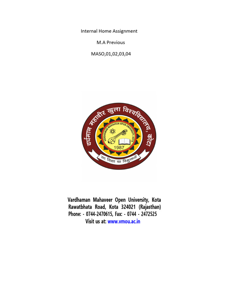 Vmou Assignment | PDF