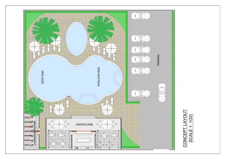 Concept Layout for Changing Rooms | PDF