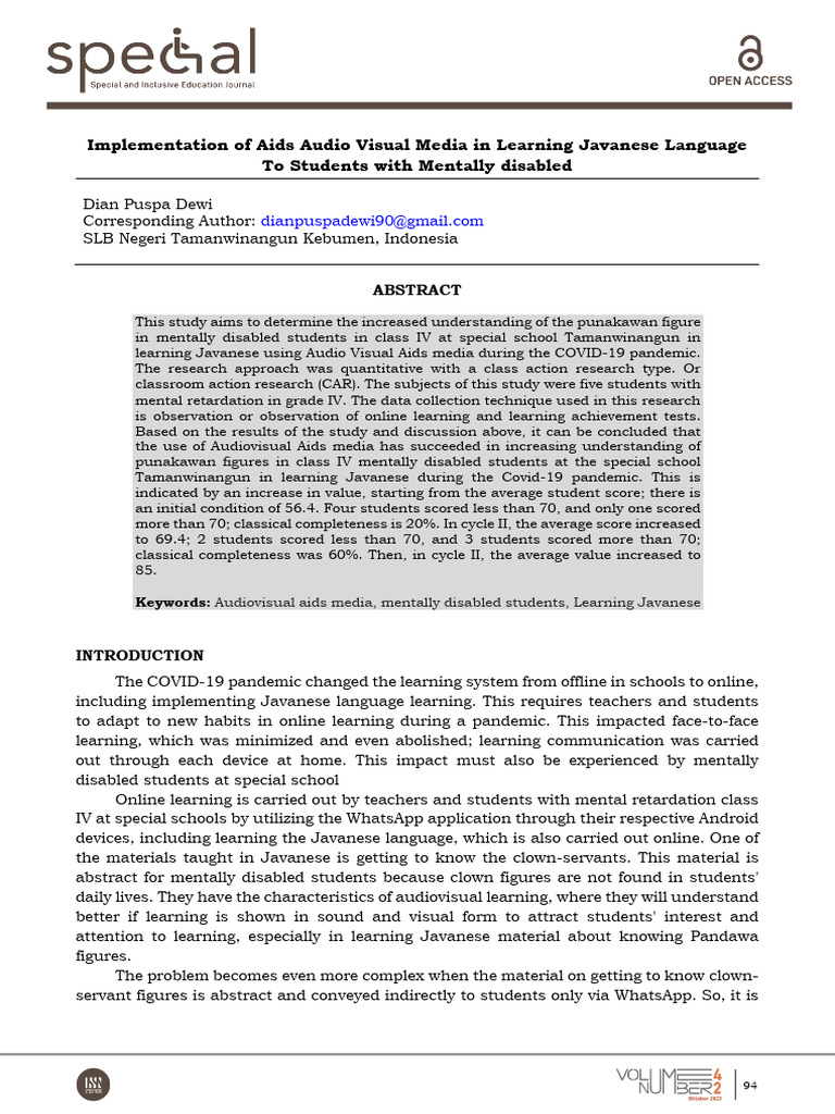 21630 g7 punokawan | PDF | Educational Technology | Learning