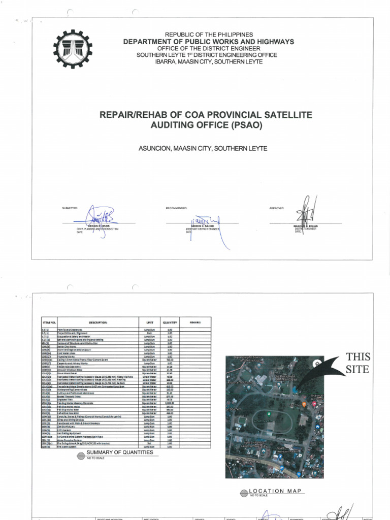 Plans and Specifications | PDF