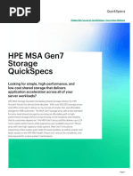 HPE MSA Gen5 EOL Announcement | PDF | Hard Disk Drive | Computer ...