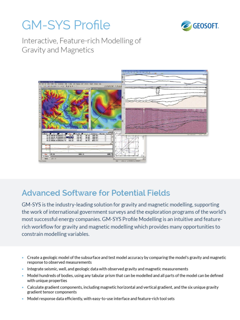 Gravity and Magnetic Modelling Software | PDF | 3 D Computer Graphics ...