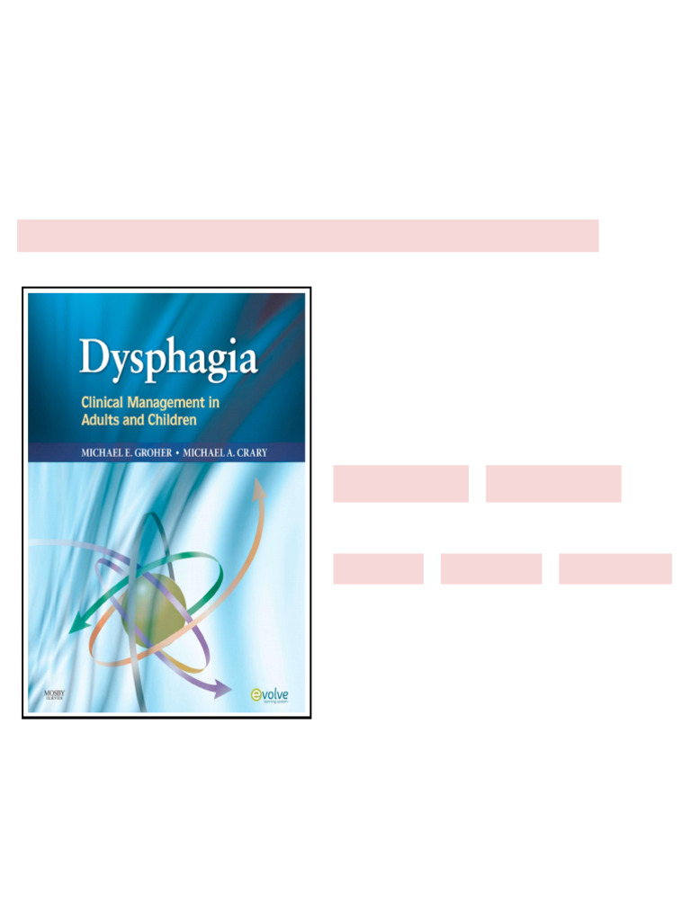 Dysphagia Clinical Management in Adults and Children sample | PDF
