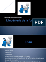 Ingénierie de La Formation