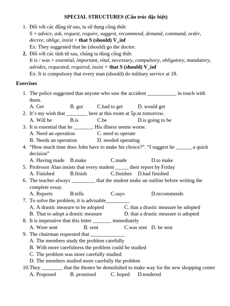 Special Structures | PDF