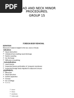 ICD-9 Codes for Nasal Operations | PDF | Human Nose | Surgical Procedures
