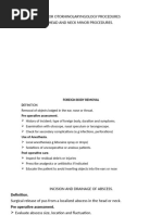 ICD-9 Codes for Nasal Operations | PDF | Human Nose | Surgical Procedures