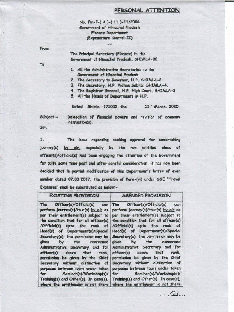 Govt. Notification 11.03.2020 | PDF