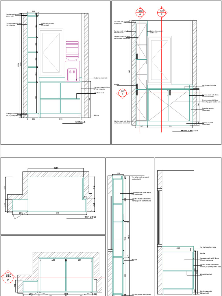 FF Pantry Layout Rev1 | PDF