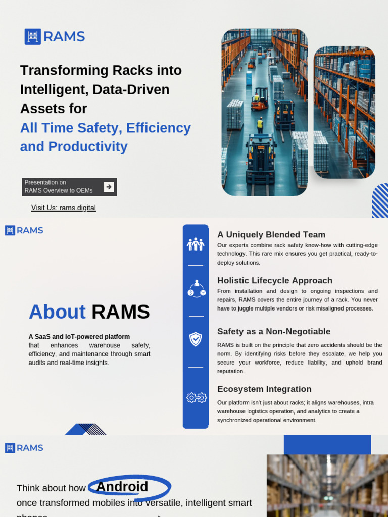 RAMS: Intelligent Rack Management Solutions | PDF | Logistics | Warehouse
