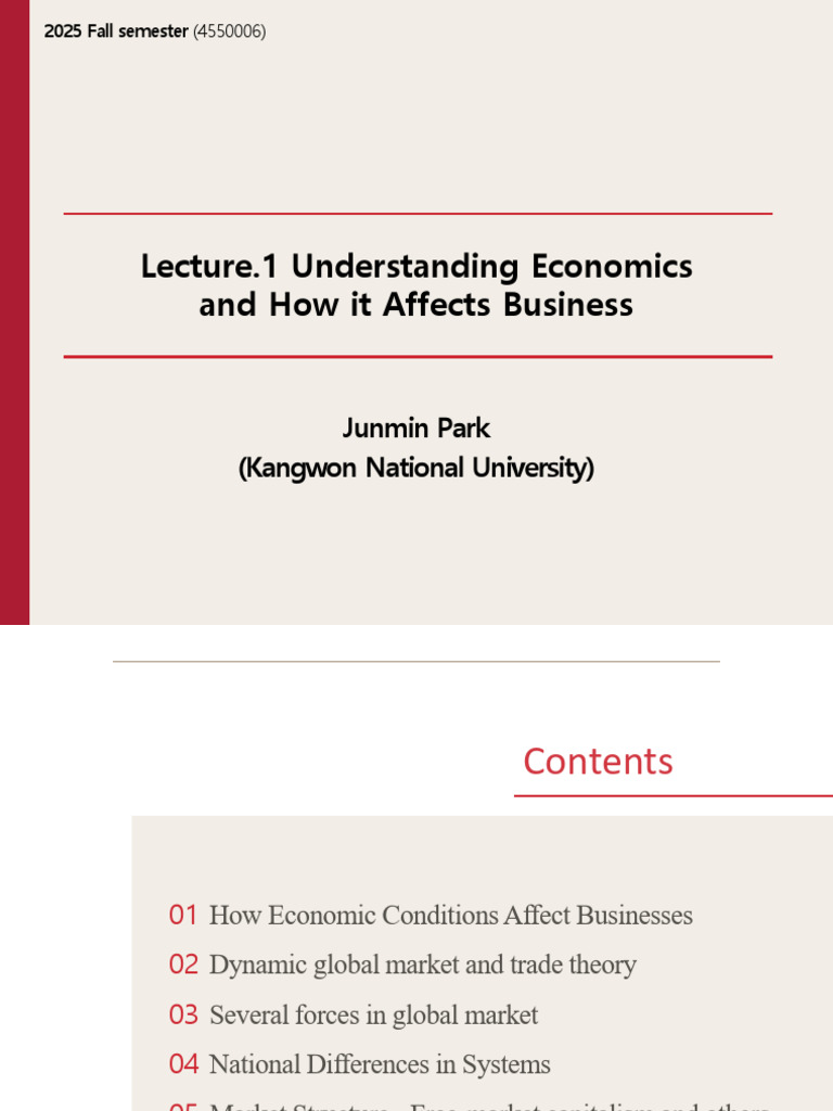Economic Impact on Global Business Management | PDF | Business Cycle ...