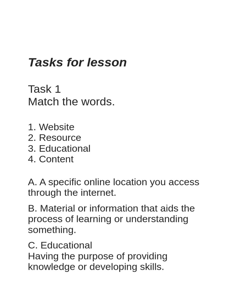 Task for Ict | PDF