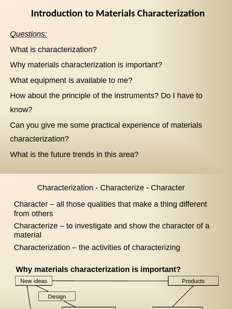 Introduction To Materials Characterization | PDF | Creep (Deformation ...