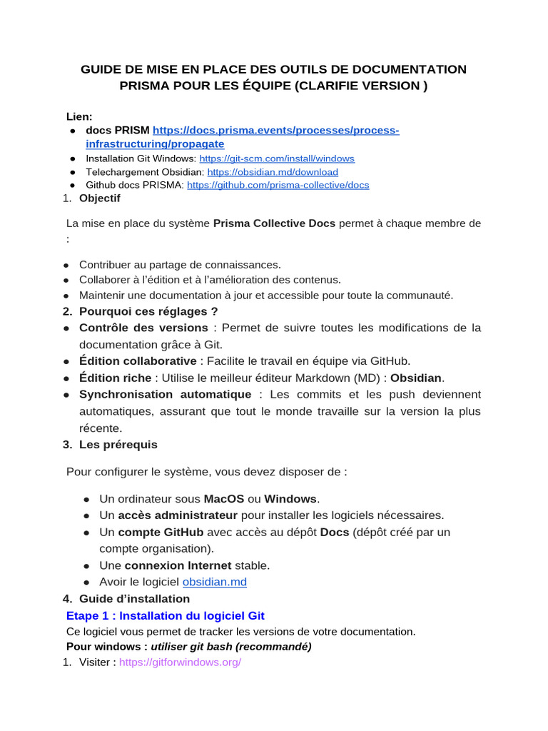 Guide d'installation de Prisma Docs | PDF | Enveloppe de protection ...