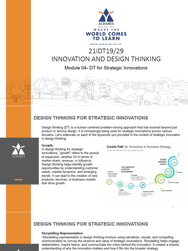 Design Thinking for Strategic Innovation | PDF | Innovation | Design ...