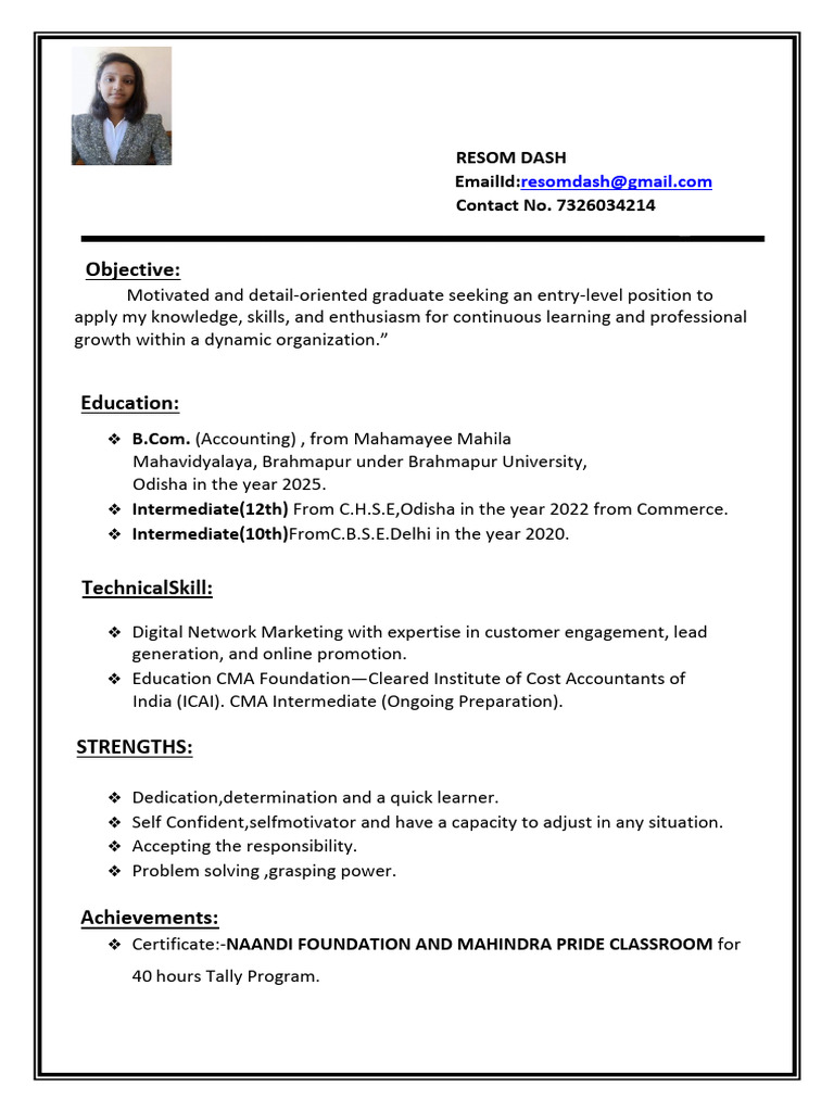 Resom Dash New Resume ^ | PDF