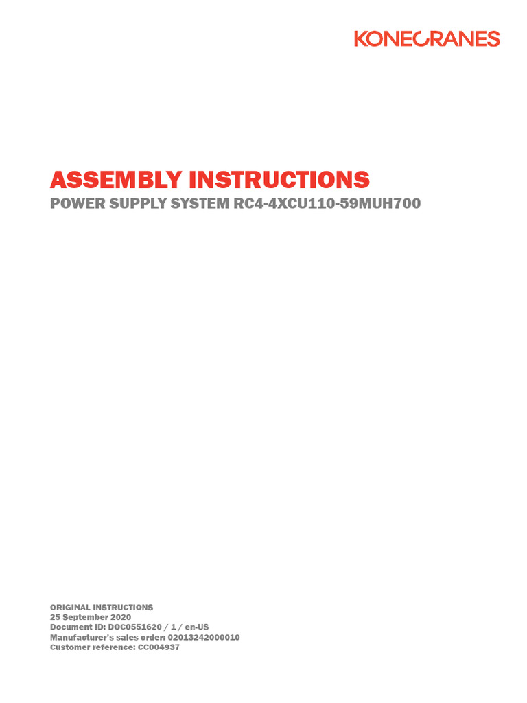 Power Supply System Assembly Guide | PDF | Freedom Of Expression Law ...