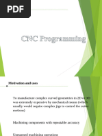 CNC Programming Basics and Functions | PDF | Machining | Drilling