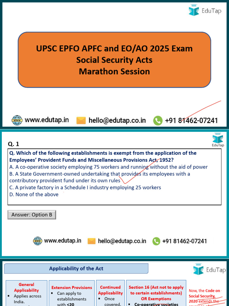 UPSC EPFO APFC Exam 2025 Guide | PDF | Government | Business Ethics