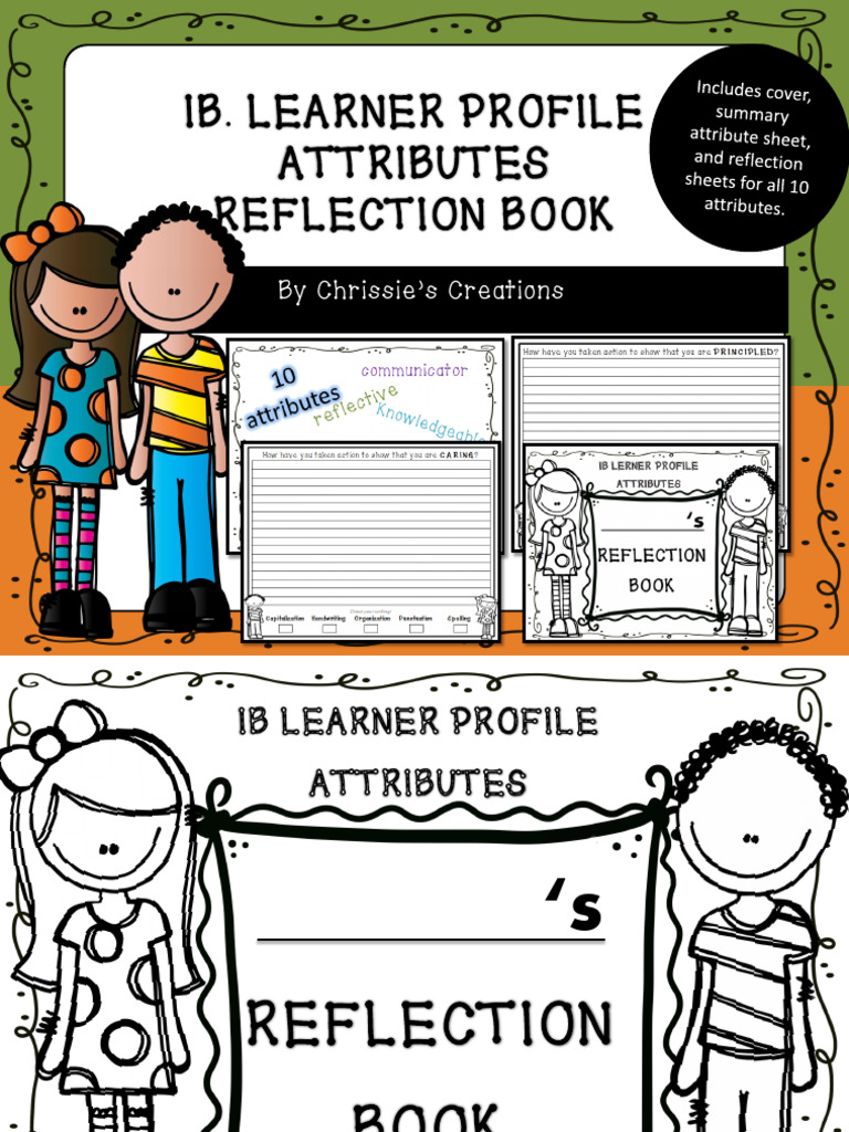IB Learner Profile Reflection Book | PDF