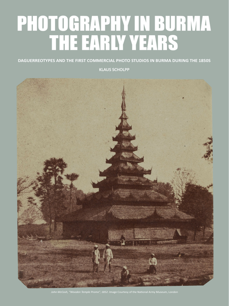 Early Photography in Burma (1850s) | PDF | Imaging | Crafts