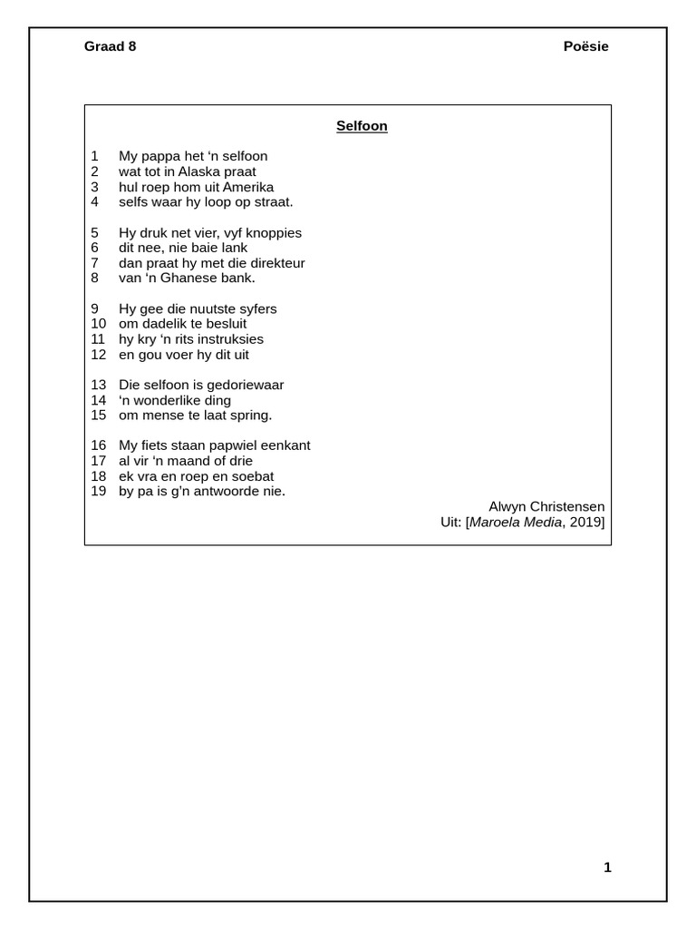 Selfoon | PDF